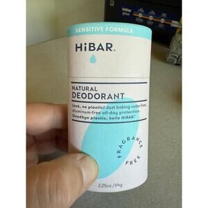 Hibar Natural Deodorant Sensitive Formula - NEW UNOPENED